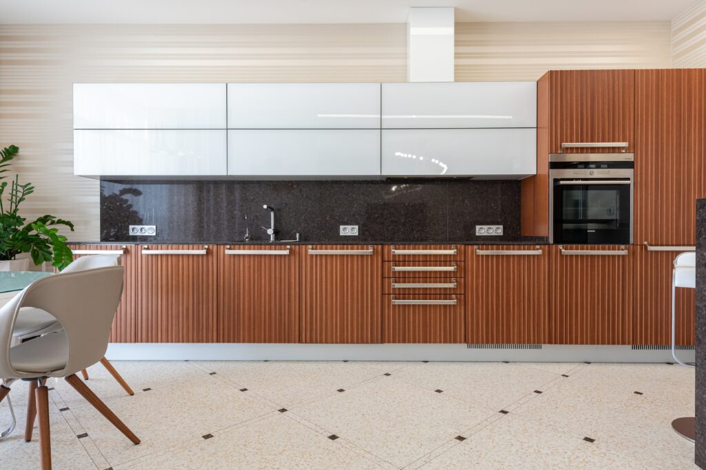 contemporary kitchen interior for classic lovers