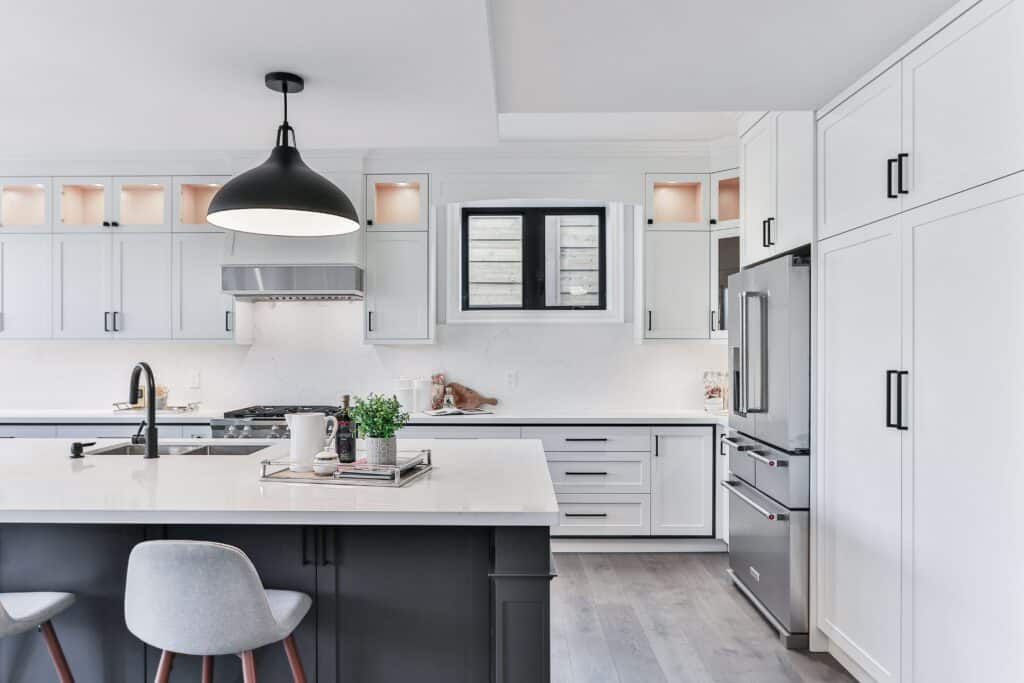 modern kitchen interior