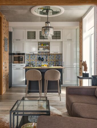 modern kitchen interior