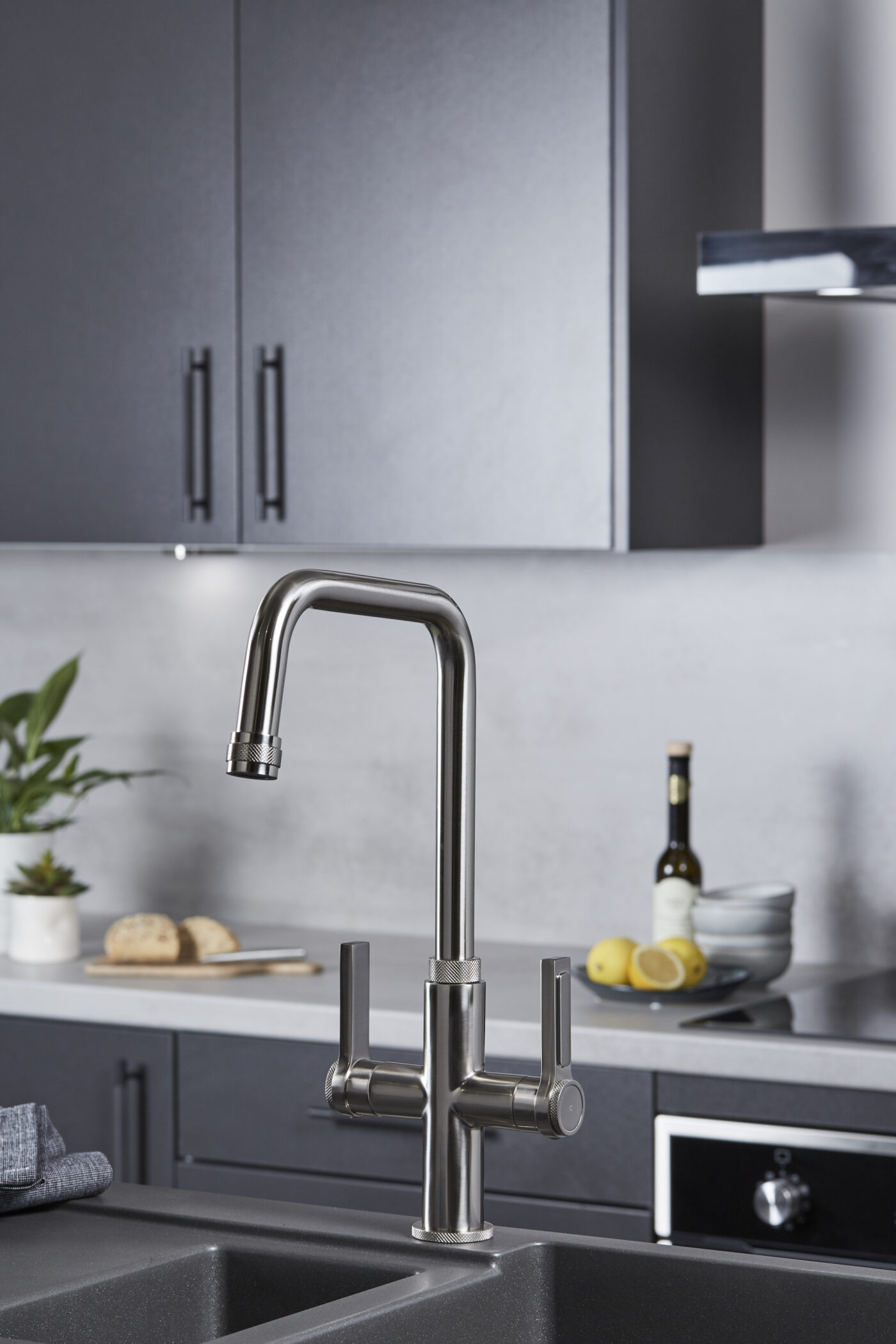 Artesano 3-in-1 D Shape Boiling Water Tap - Brushed Nickel - Image 7