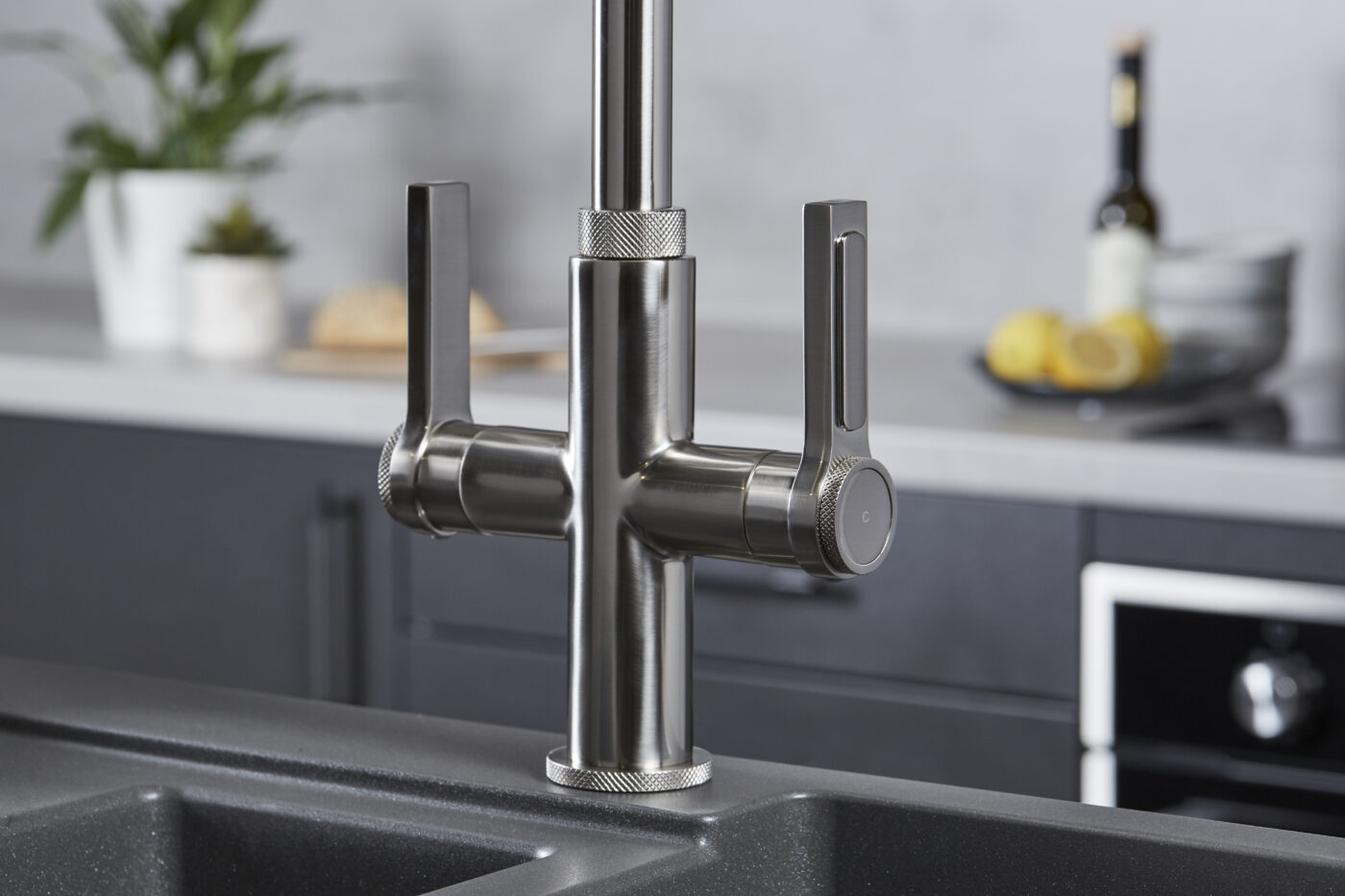 Artesano 3-in-1 D Shape Boiling Water Tap - Brushed Nickel - Image 6