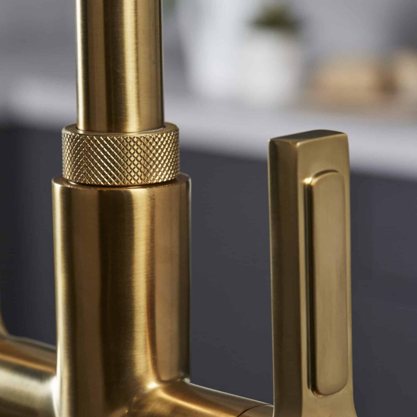Artesano 3-in-1 D Shape Boiling Water Tap - Brushed Brass - Image 4