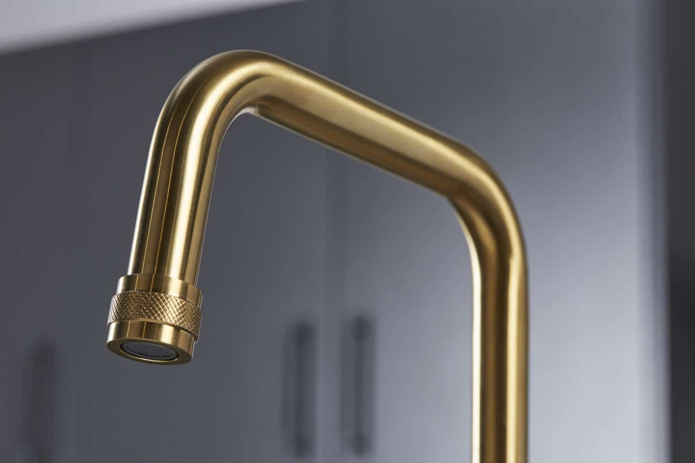 Artesano 3-in-1 D Shape Boiling Water Tap - Brushed Brass - Image 8