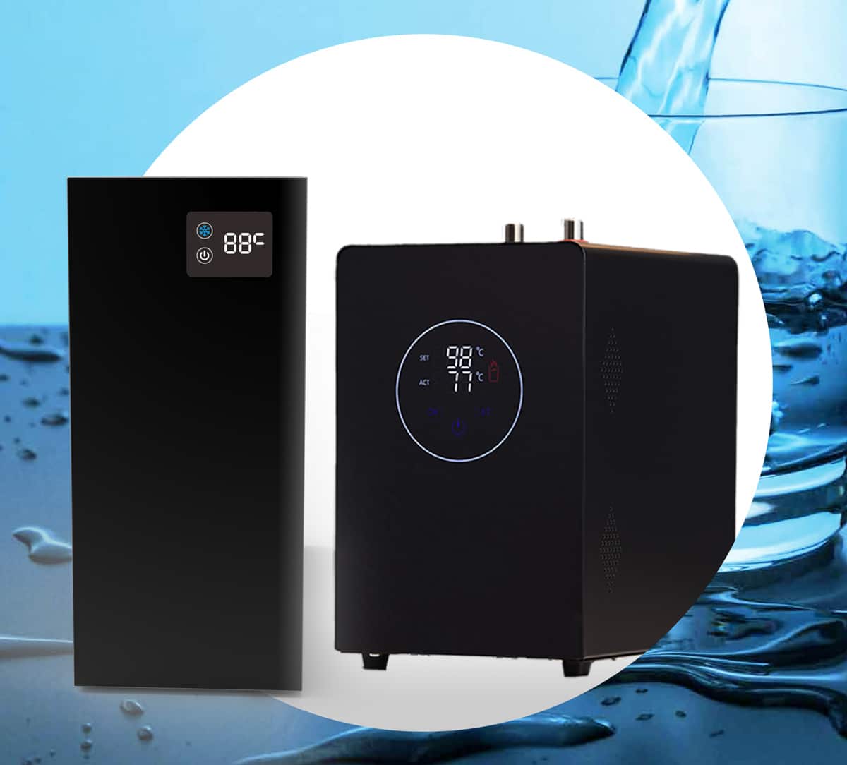 Boiling Tanks and Chiller Units