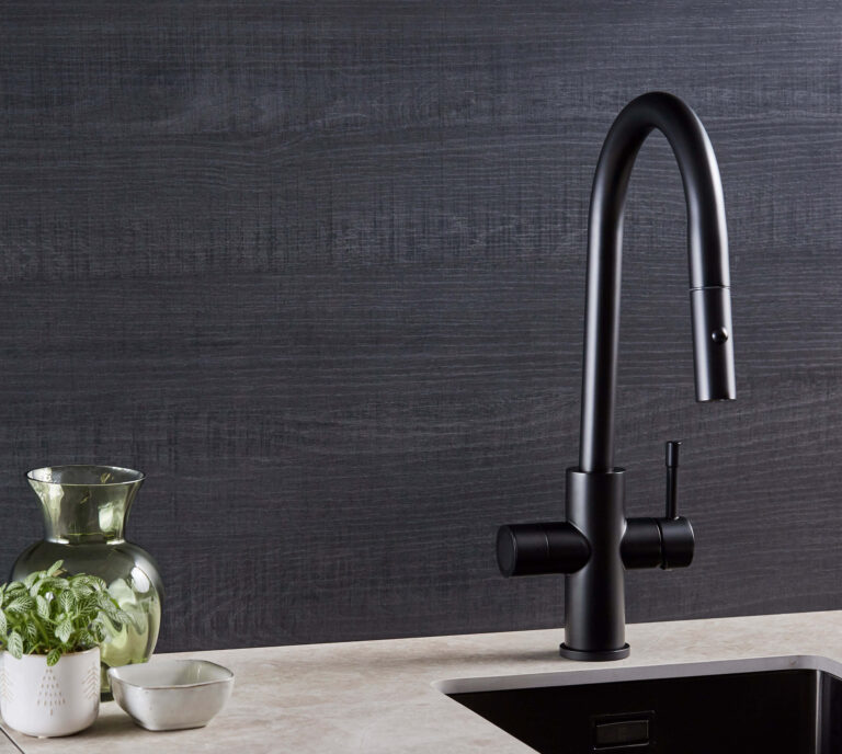 5 in 1 sparkling tap in matt black
