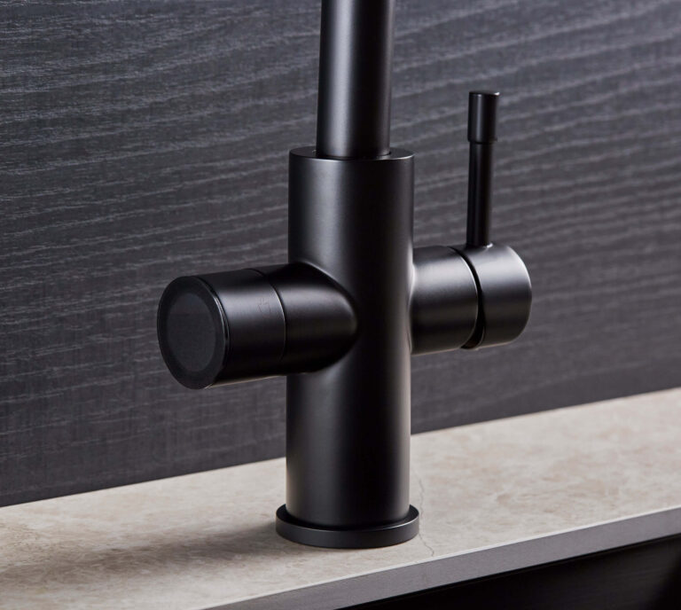 5 in 1 sparkling tap in matt black