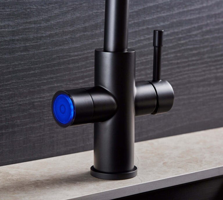5 in 1 sparkling tap in matt black