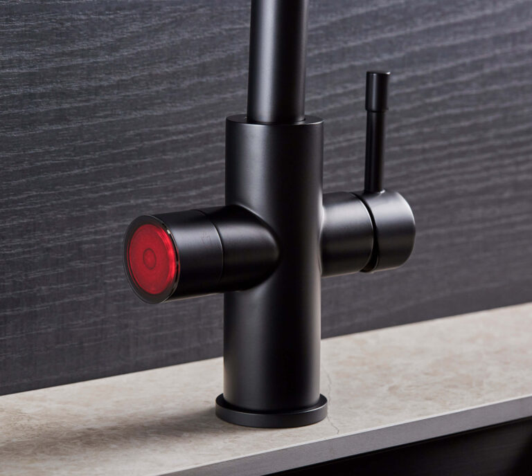 5 in 1 sparkling tap in matt black