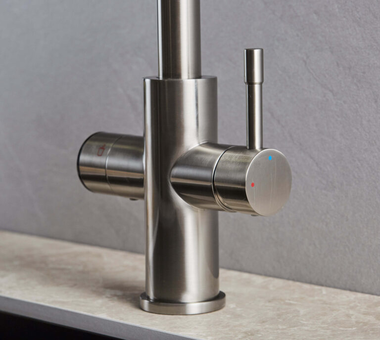5 in 1 sparkling tap in brushed nickel