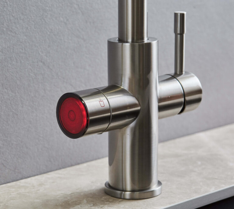 5 in 1 sparkling tap in brushed nickel